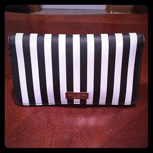 Henri Bendel Signature Print Wallet/Phone Case